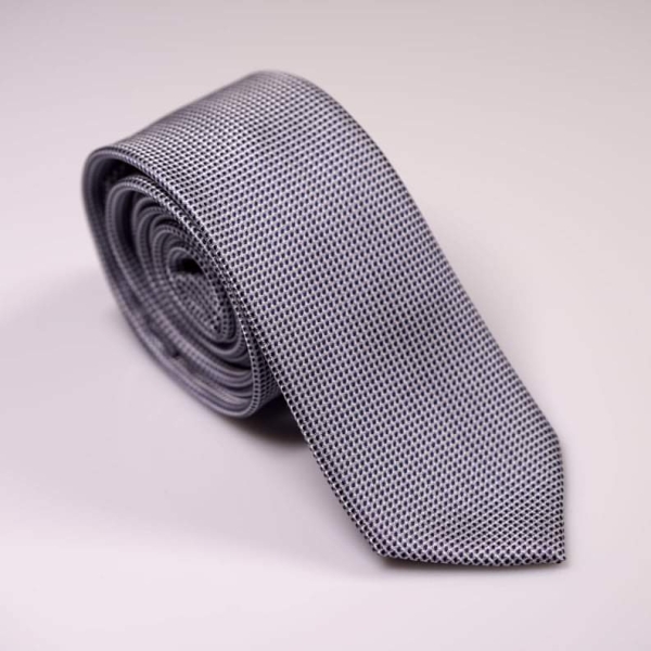 Γραβάτα λευκό μπλέ πικέ GP/6050-65