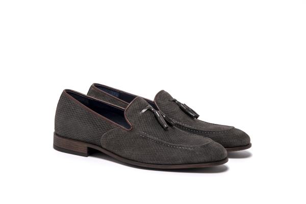 Παπούτσια καστόρινα γκρι ART-709-grey