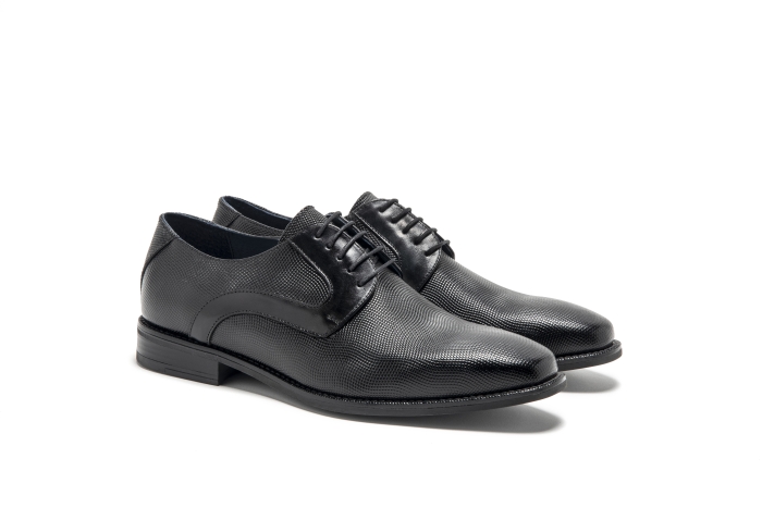 Leather shoes black ART-722-BLACK